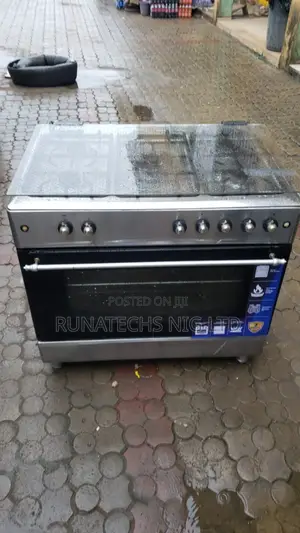 Bruhm 60×90 5-Burner Gas Cooker With Oven Grill