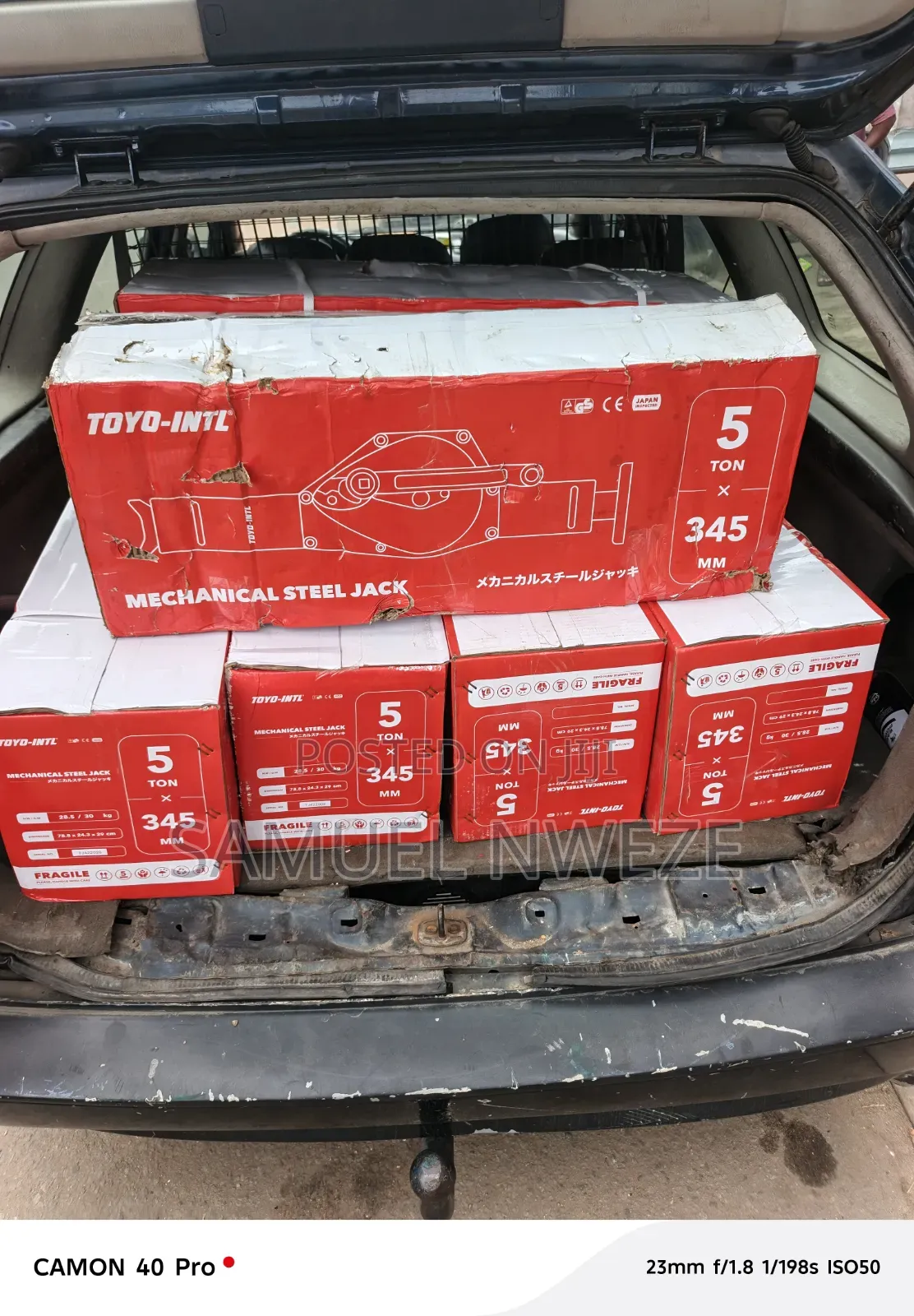 5ton Machenick Jack All Sizes Available