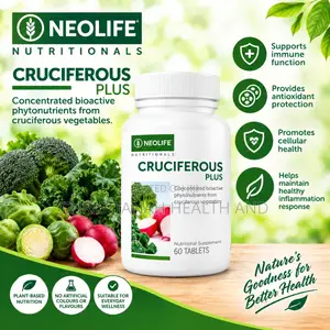Cruciferous Plus 60 Tablets Help Boost the Body’S Natural Defenses