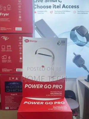Itel Power GoPro 100,000mAh Power Station With 100W Solar Panel