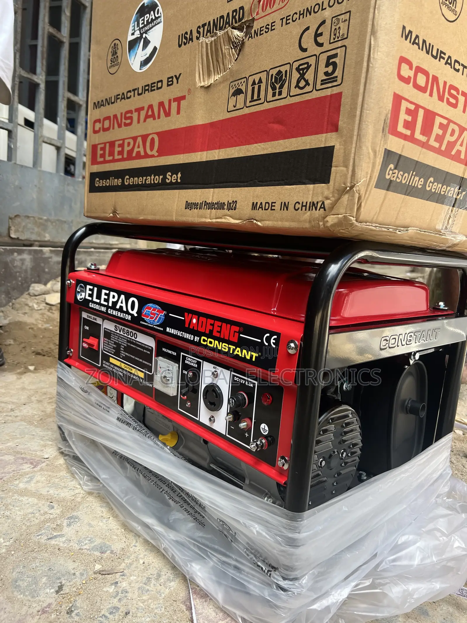 Elepaq Constant Generator 4.5kva 100% Copper Coil