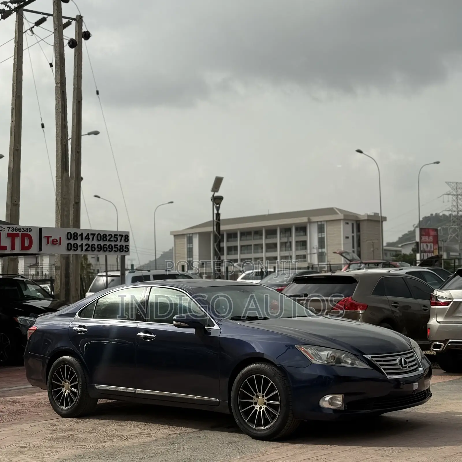 Lexus ES 350 2012 Blue