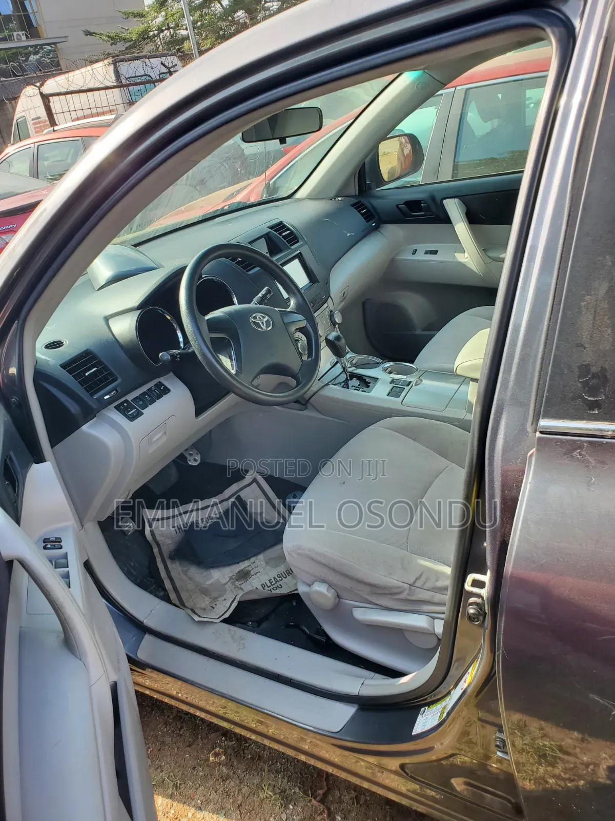 Toyota Highlander 2011 Gray