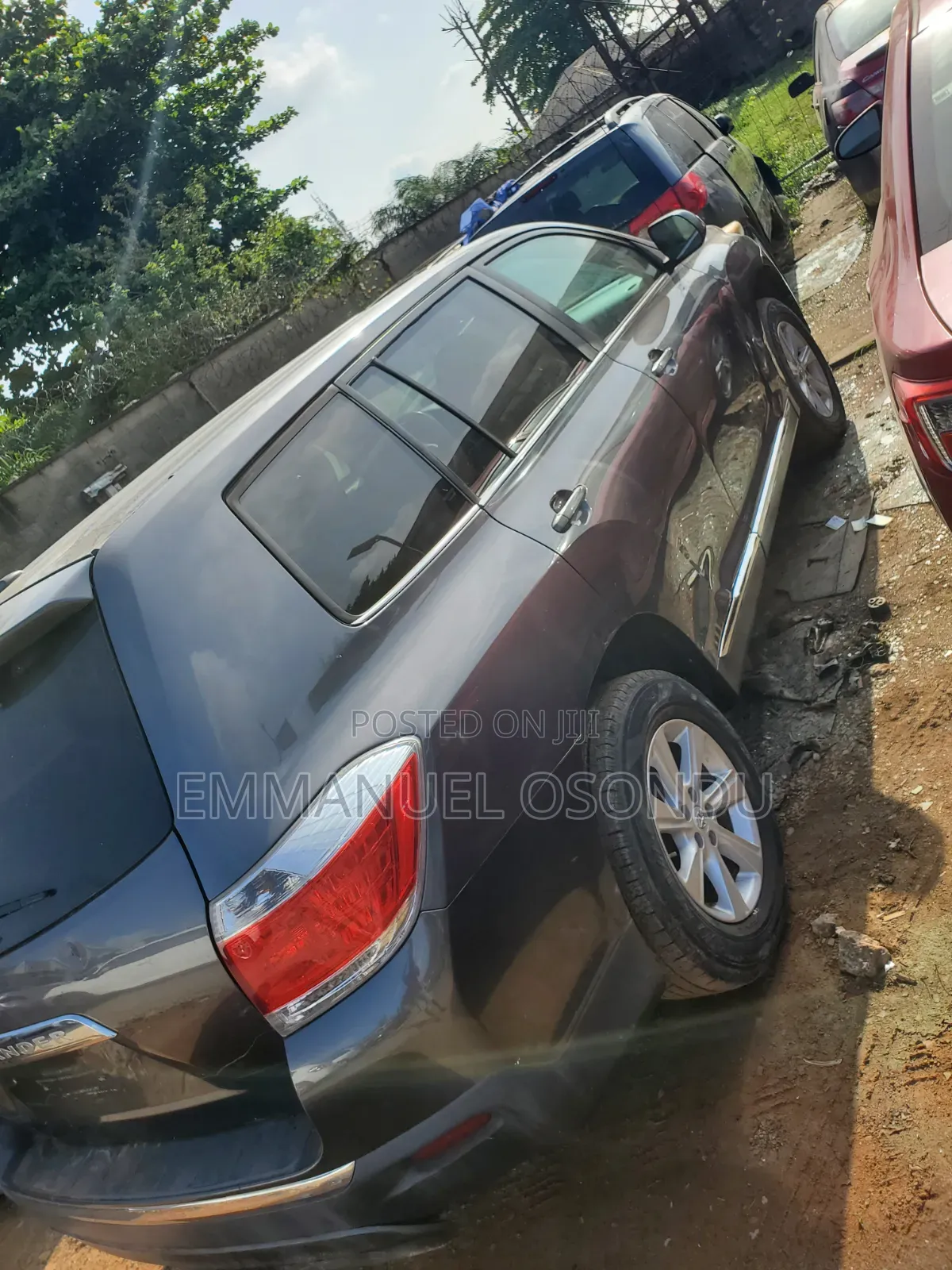 Toyota Highlander 2011 Gray