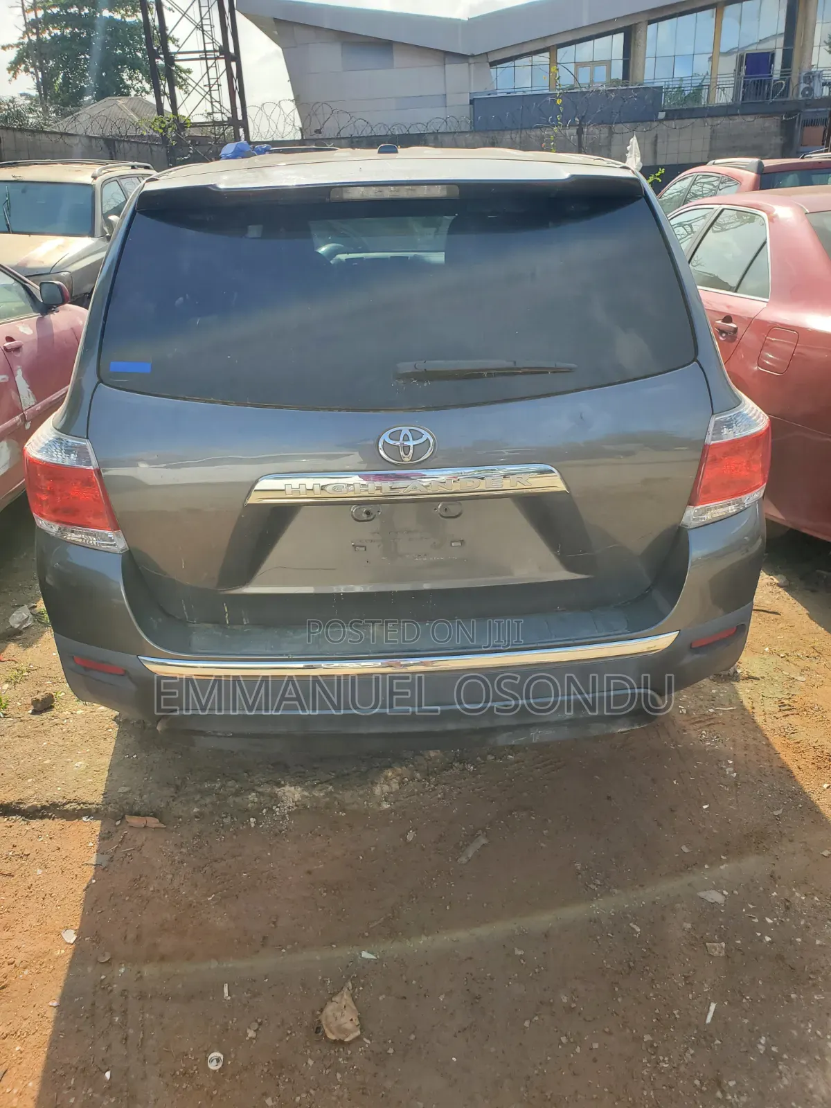Toyota Highlander 2011 Gray