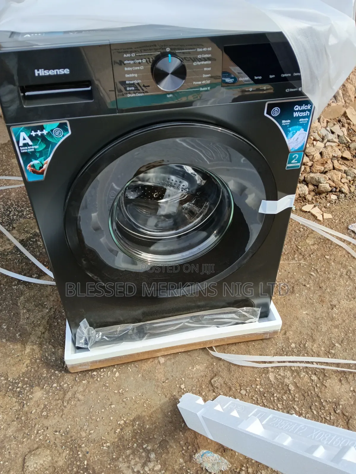 Hisense Washing Machine 8kg Front Loader Inverter Motor