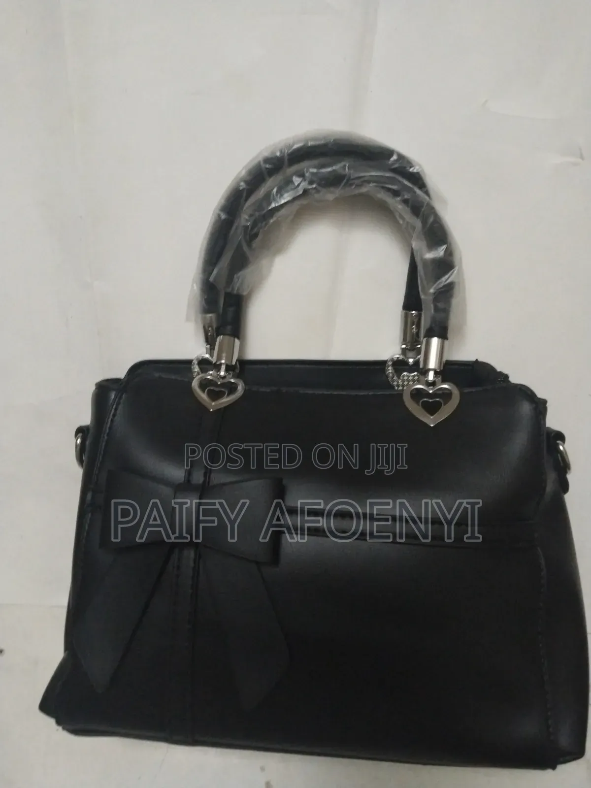 Black Bow Bag