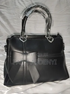 Black Bow Bag