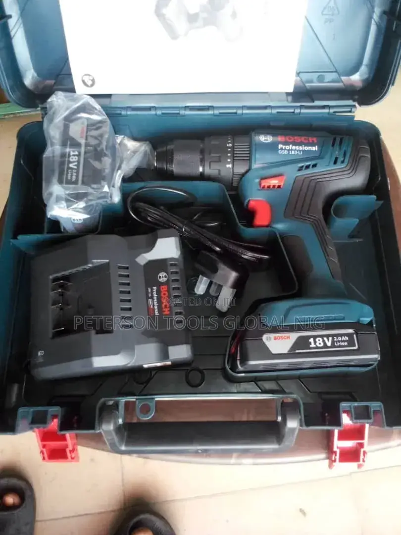 Original Bosch Battery Drilling Machine