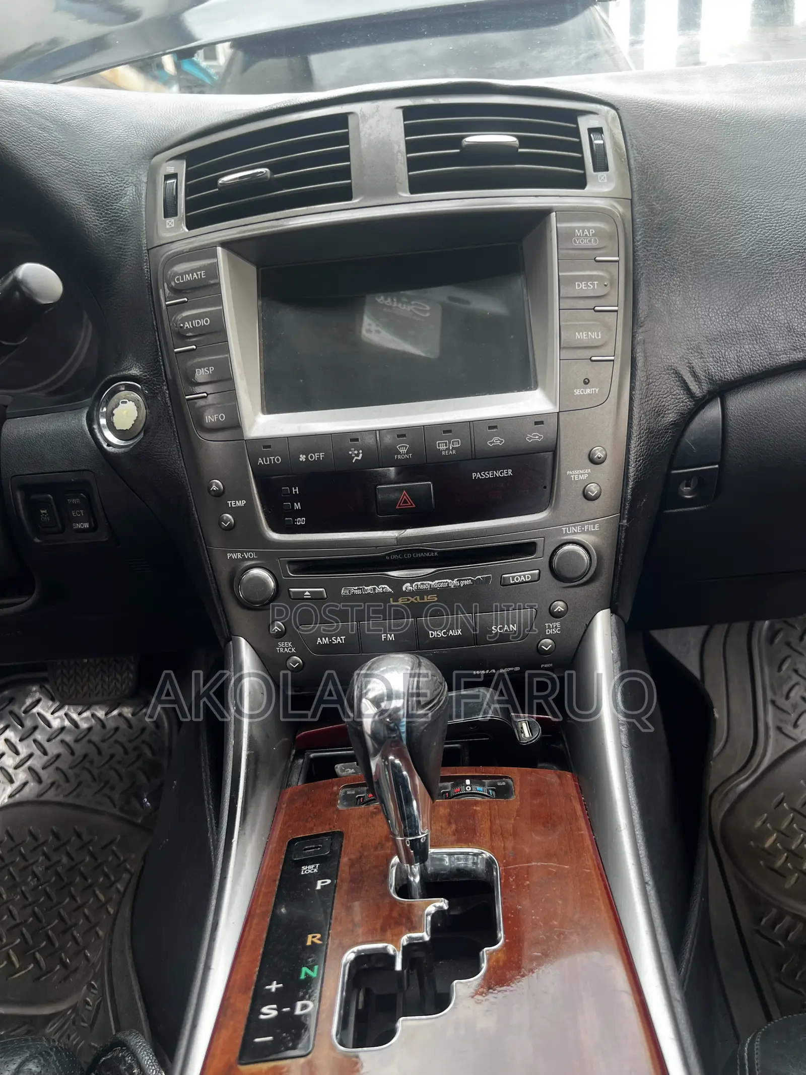 Lexus IS 2008 Black