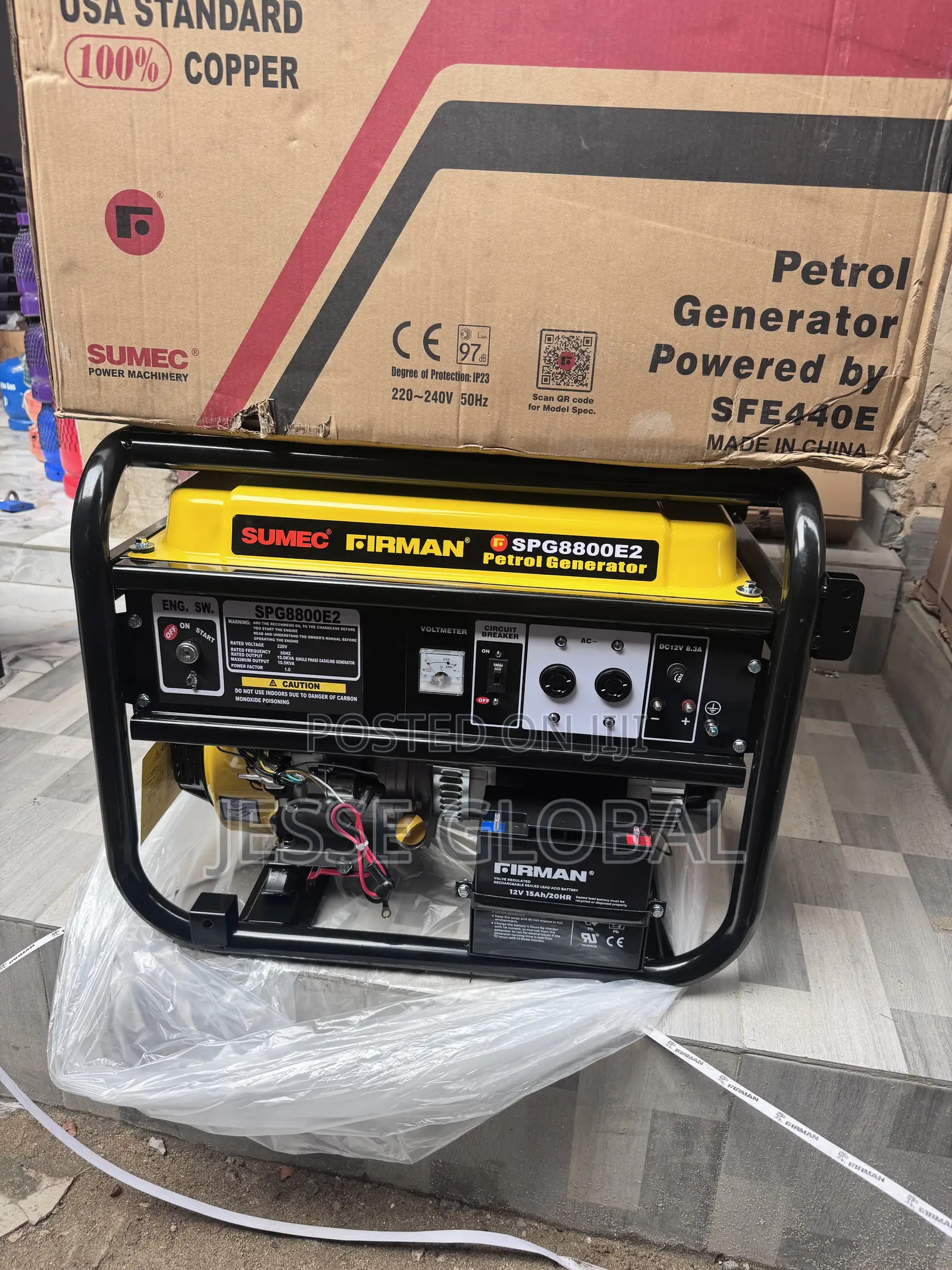 FIRMAN 10KVA Generator With Electric Start