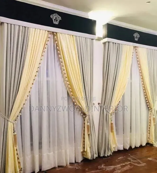 Creamy Royals Curtains