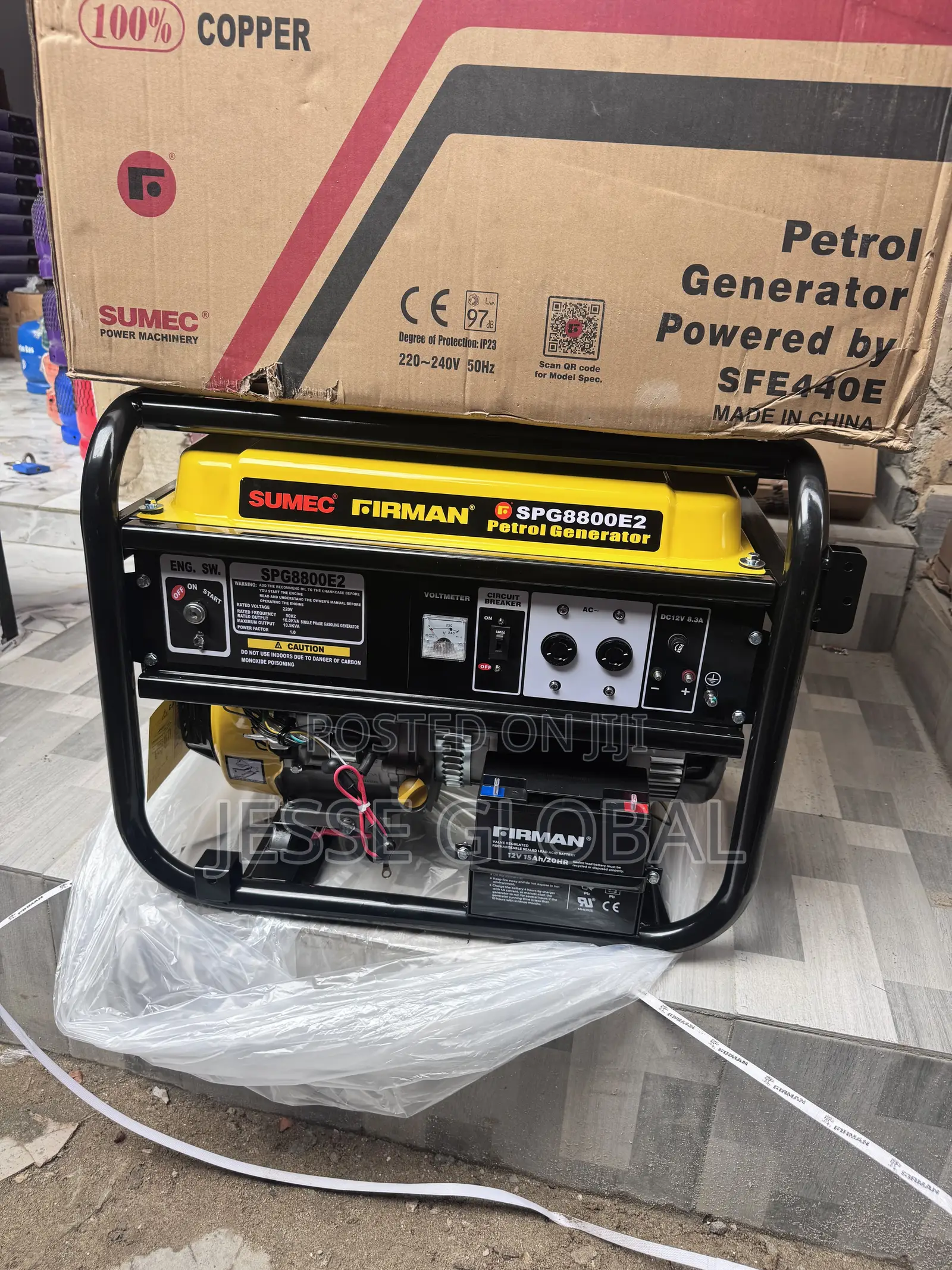 SUMEC FIRMAN Generator for Reliable Electricity