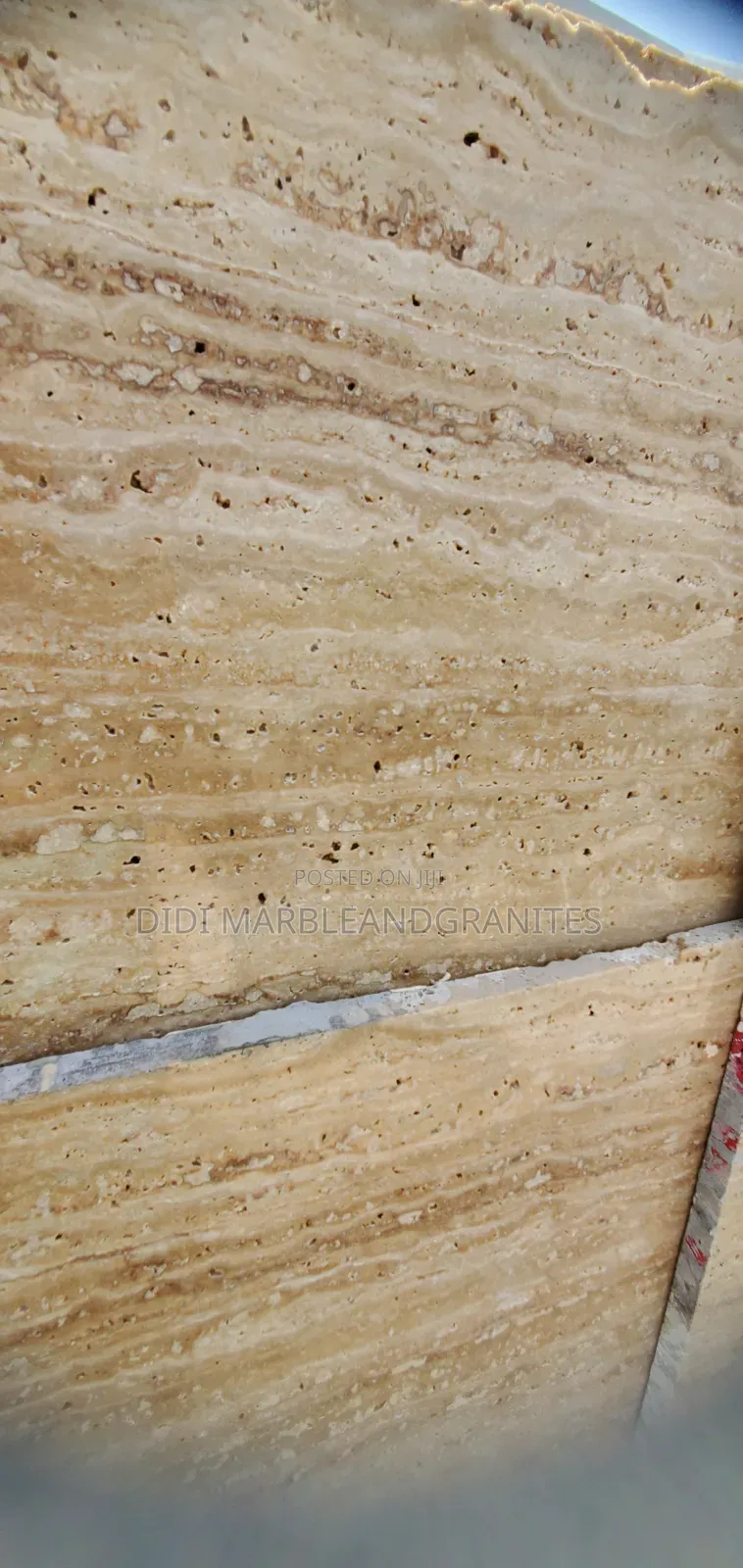 Travatine Marble Slab
