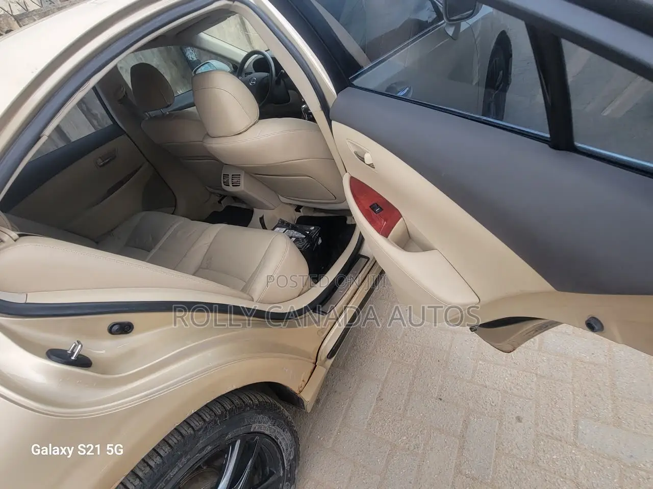 Lexus ES 350 2008 Gold
