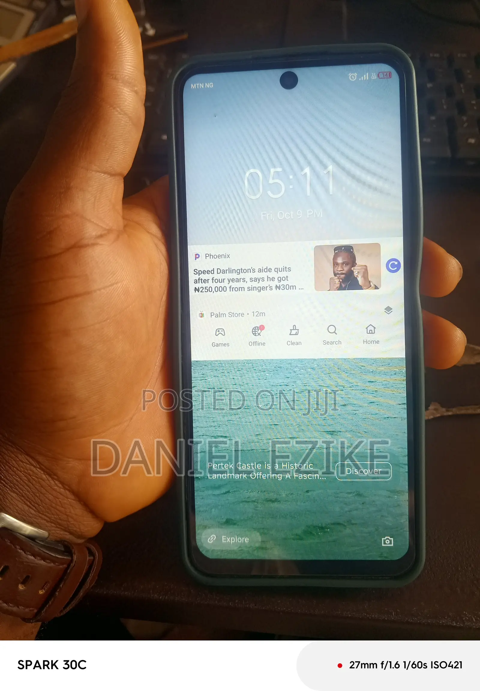 Infinix Note 10 128 GB Green