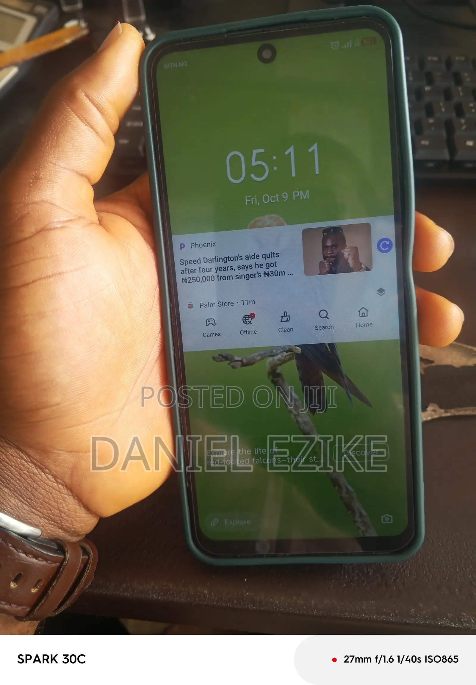 Infinix Note 10 128 GB Green