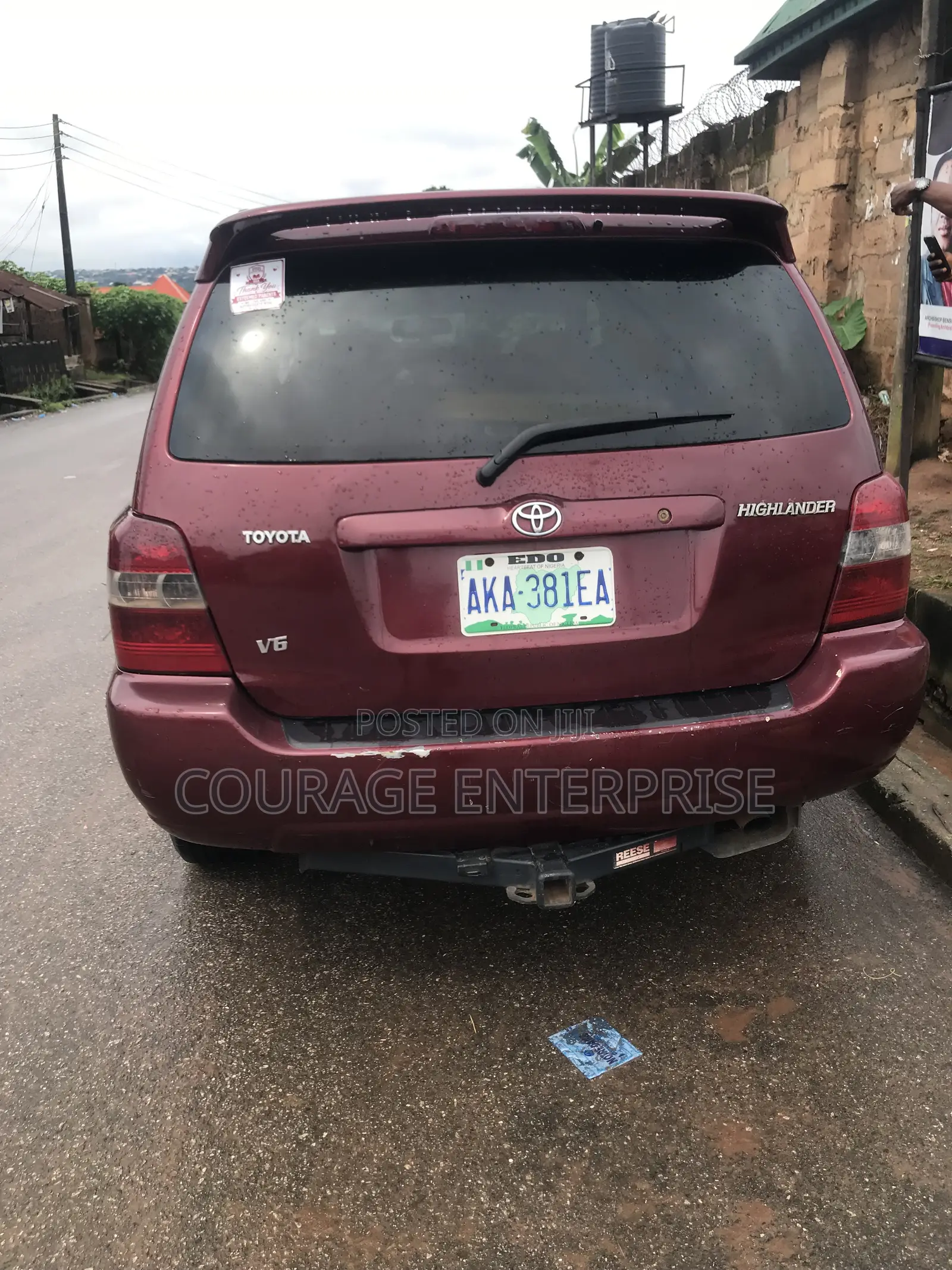 Toyota Highlander 2005 Red