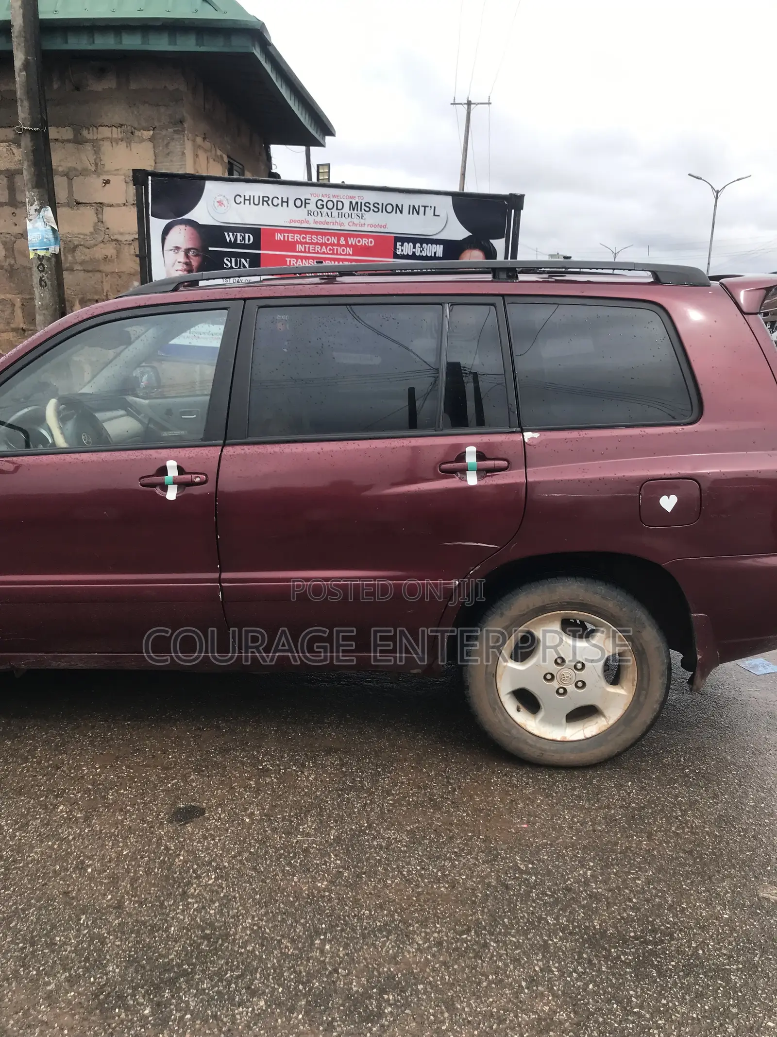 Toyota Highlander 2005 Red