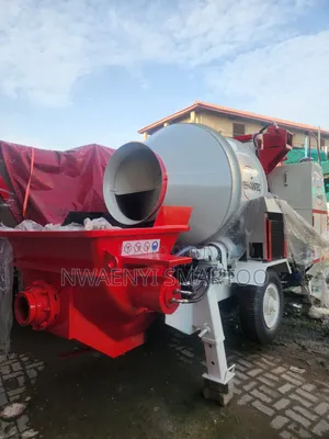 Concrete Mixer With 50cubic Pump