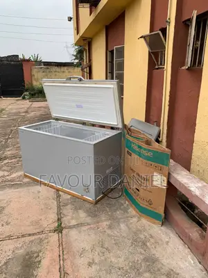 2 Months Used, 420L Hisense Chest Freezer (55dd-Fc) With Carton