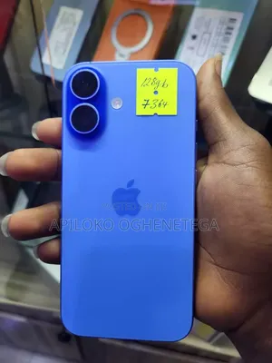 New Apple iPhone 16 128 GB Blue