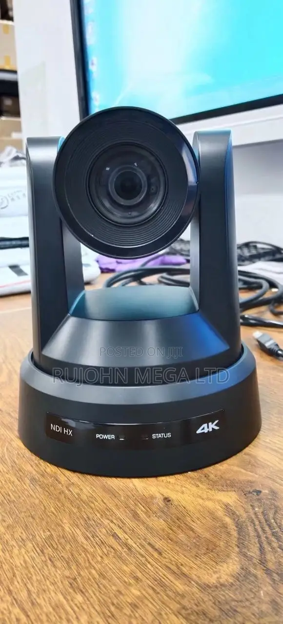 PTZ Broadcast Camera 4k Resolution Ndi/Hx Hdmi Sdi Lan USB Autotrack