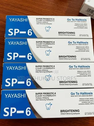 Yayashi Sp6 Super Probiotic Toothpaste