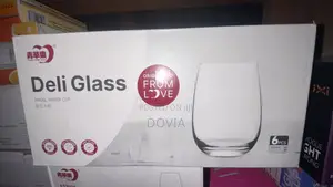 Elegant 400ml Glass Water Juice