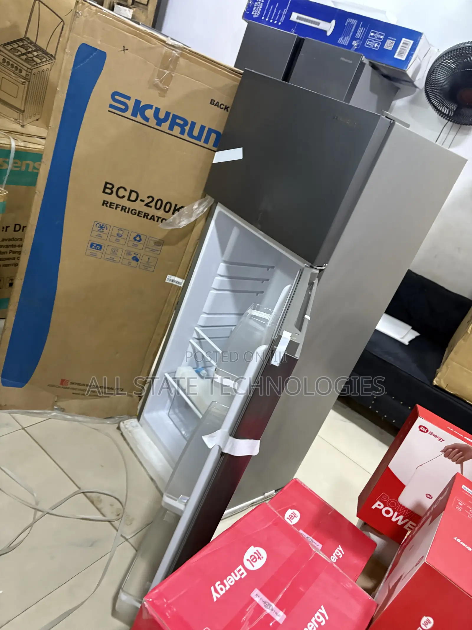 SKYRUN BCD-200K Double Door Refrigerator