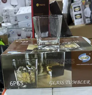 6pcs Quality Square Whisky Cup