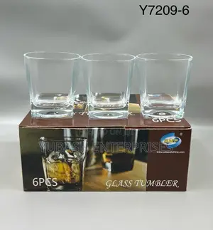 6pcs Quality Square Whisky Cup