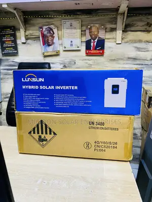 Luxsun 6.2kva by 5kwh Setup.