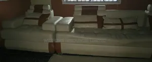 Modern L Shaped Leather Sofa