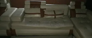 Modern L Shaped Leather Sofa