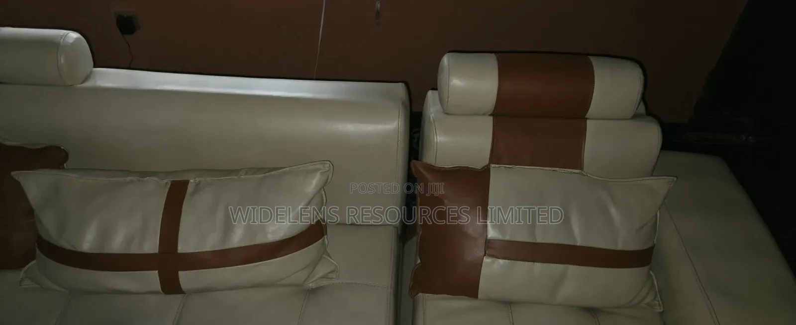 Modern L Shaped Leather Sofa