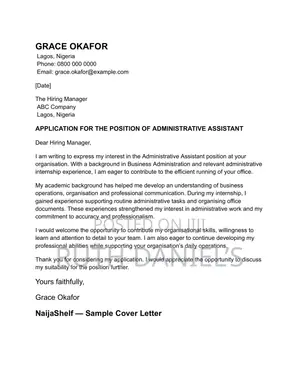 Professional Cover Letter Writing for Job Applications