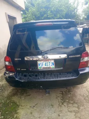 Toyota Highlander Limited V6 4x4 2004 Black