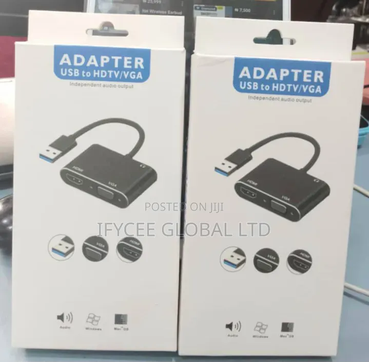USB to Hdmi/Vga Adapter
