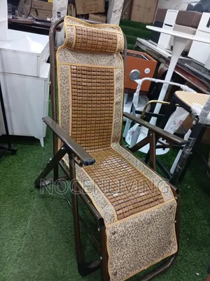 Luxury Foldable Bamboo Reclining Lounge Chair