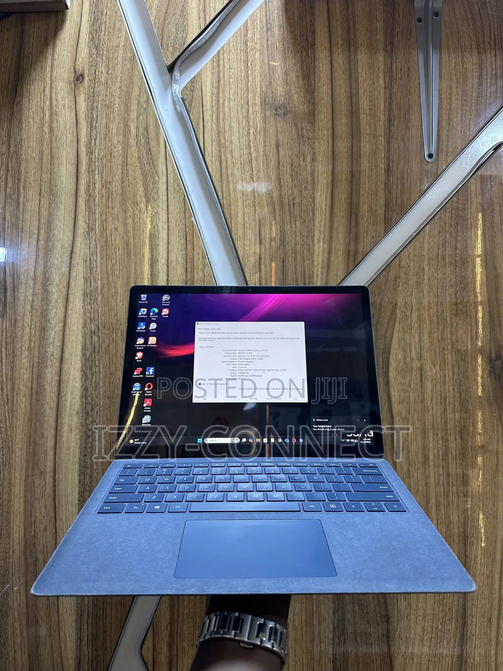 Laptop Microsoft Surface Laptop 3 16GB Intel Core i7 SSD 512GB