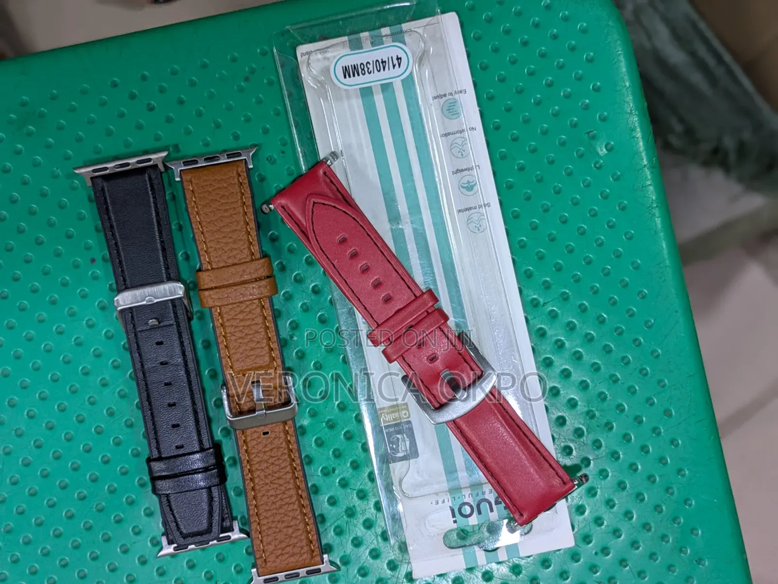 Leather Watch Strap for 41mm