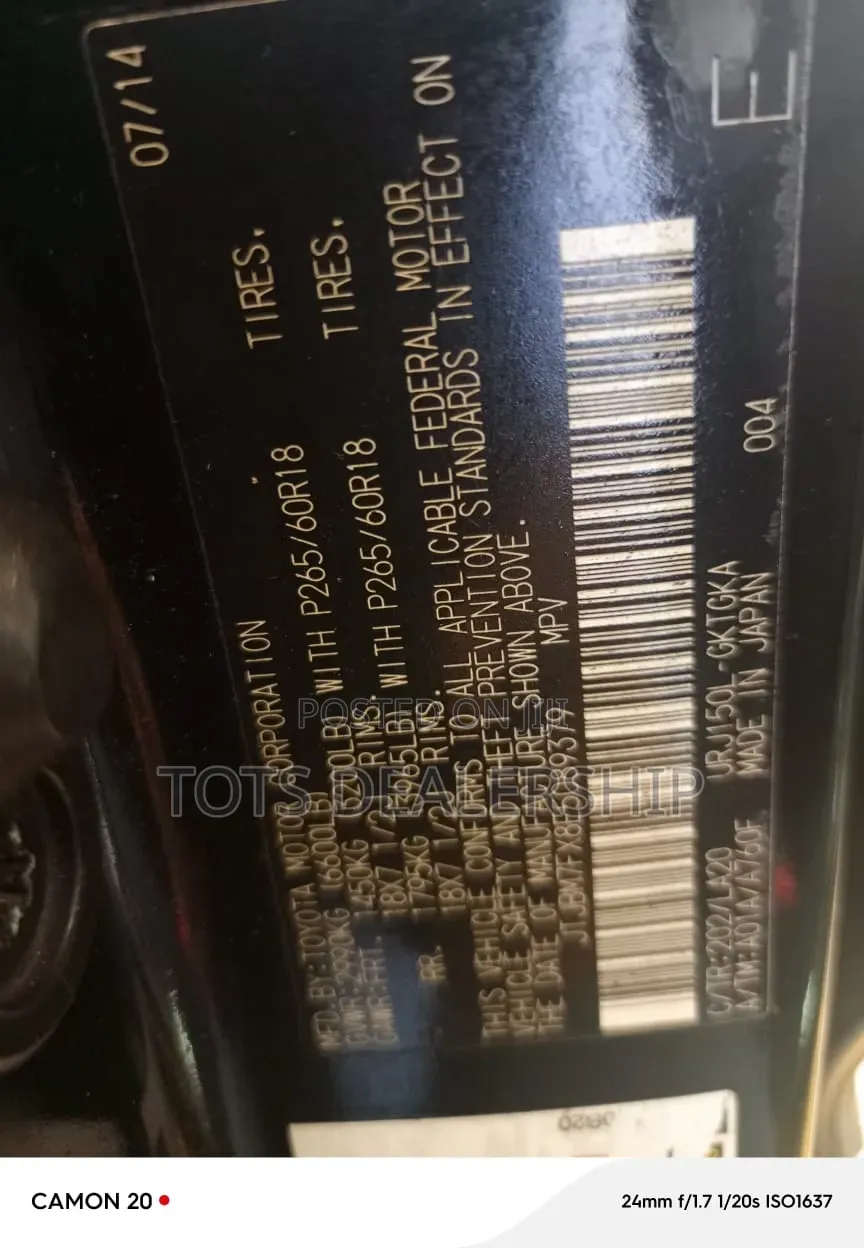 Lexus GX 2015 Black