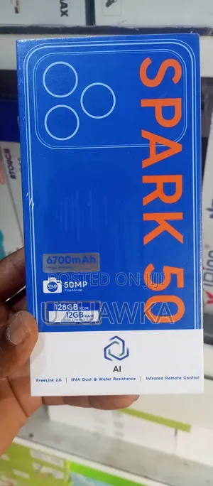 New Tecno Spark 50 128 GB