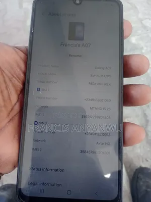 Samsung Galaxy A07 128 GB Black