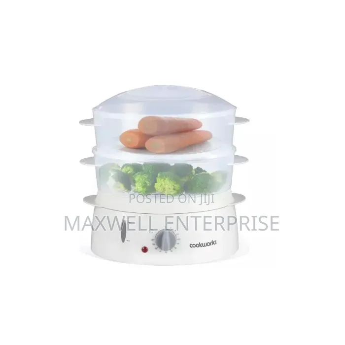 Cookworks 2 Bowl Steamer