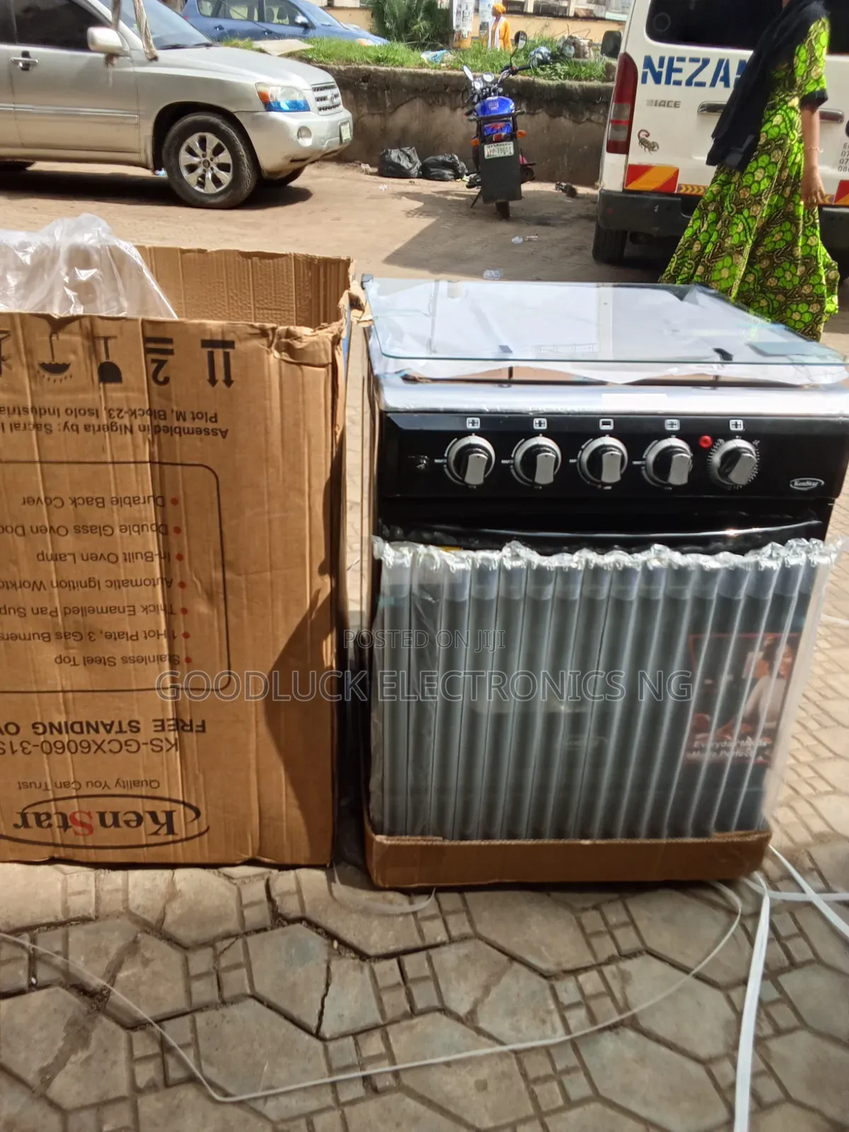 Maxi 60by60 Gas Cooker and Burners