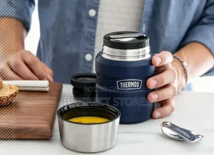 Thermos MIDNIGHT BLUE Stainless Steel Insulated Food Flask