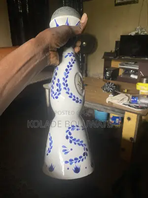 Empty Bottle of Azul