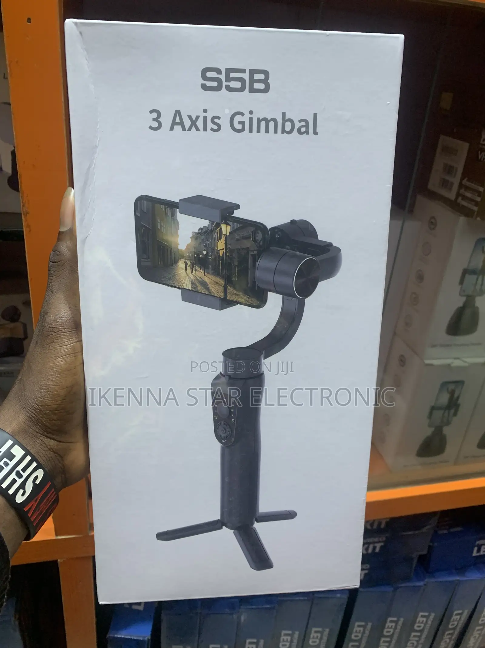 S5b 3 Axis Holder Handheld Stabilizer Action Camera Gimbal